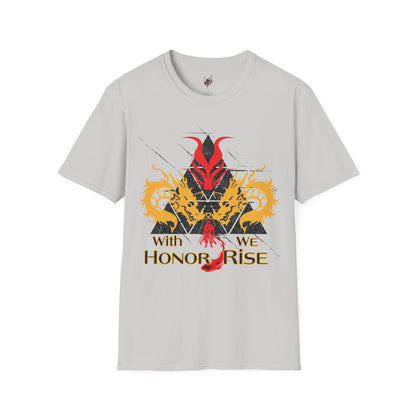 With Honor We Rise Unisex Softstyle T-Shirt