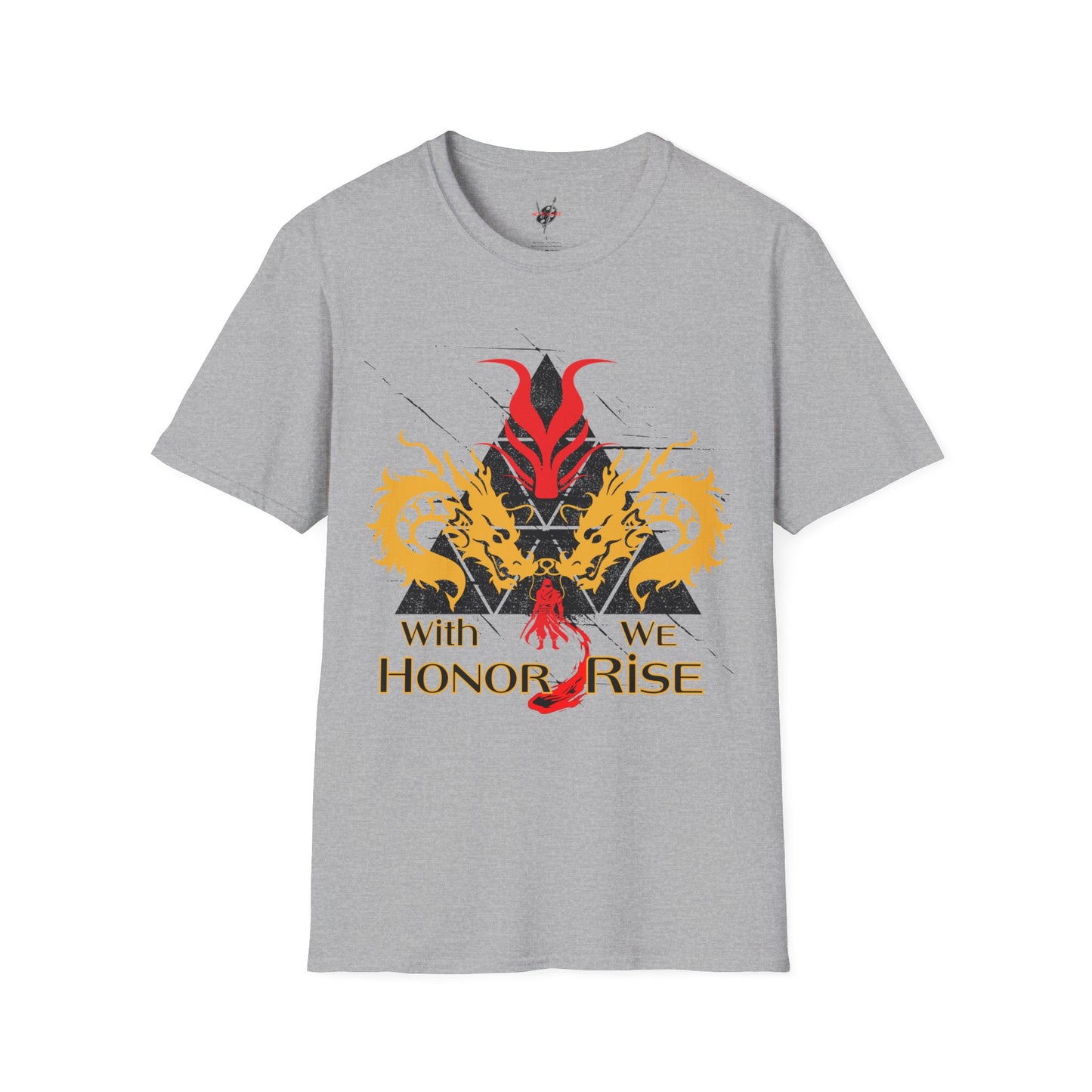 With Honor We Rise Unisex Softstyle T-Shirt