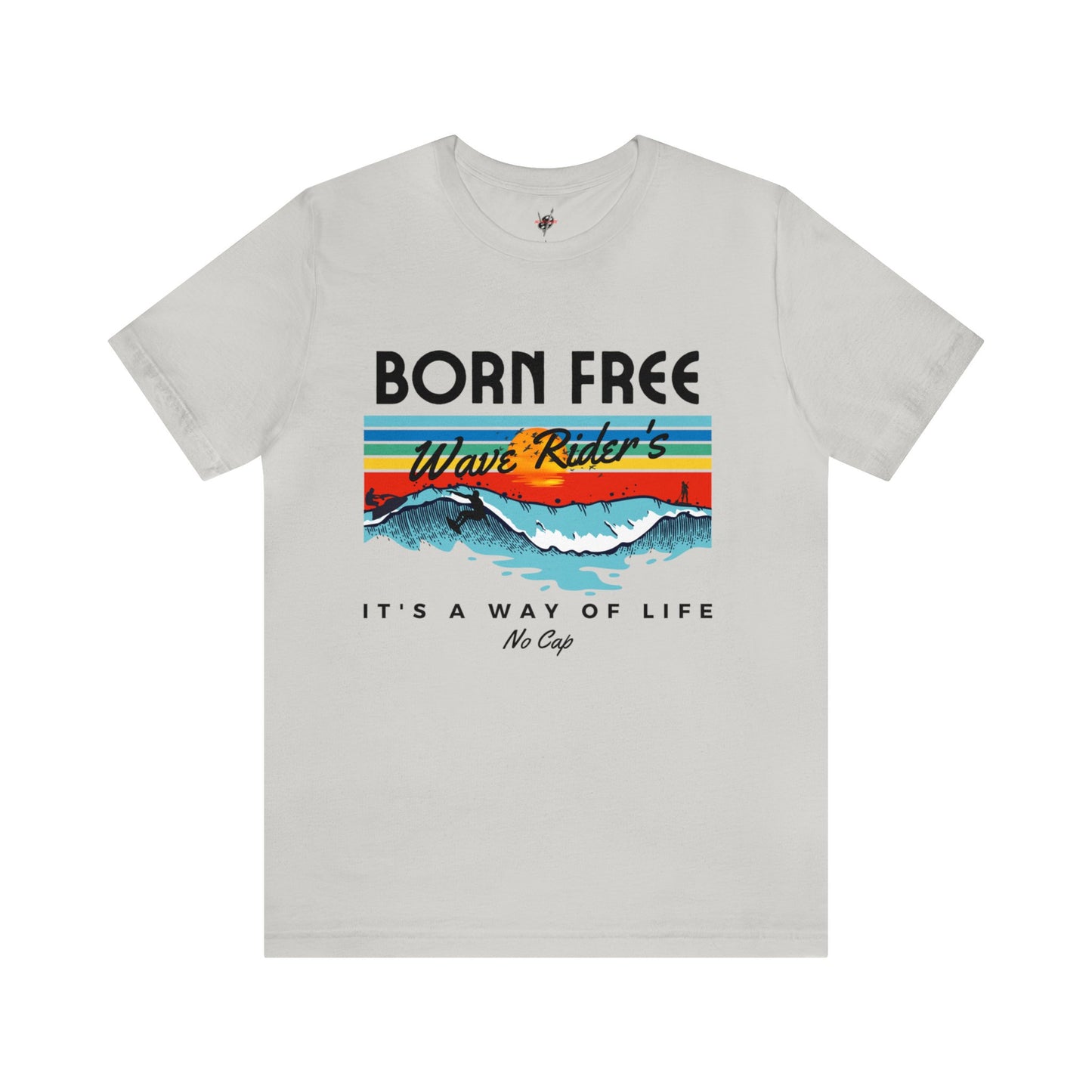 Born Free, Unisex Jersey Short Sleeve Tee