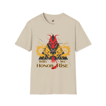 With Honor We Rise Unisex Softstyle T-Shirt