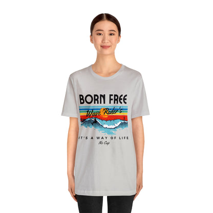 Born Free, Unisex Jersey Short Sleeve Tee