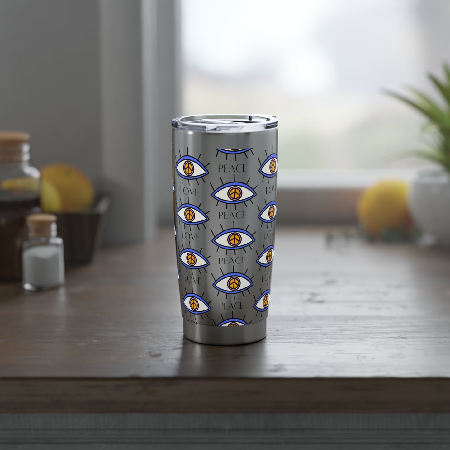 Love and Peace Vagabond 20oz Tumbler