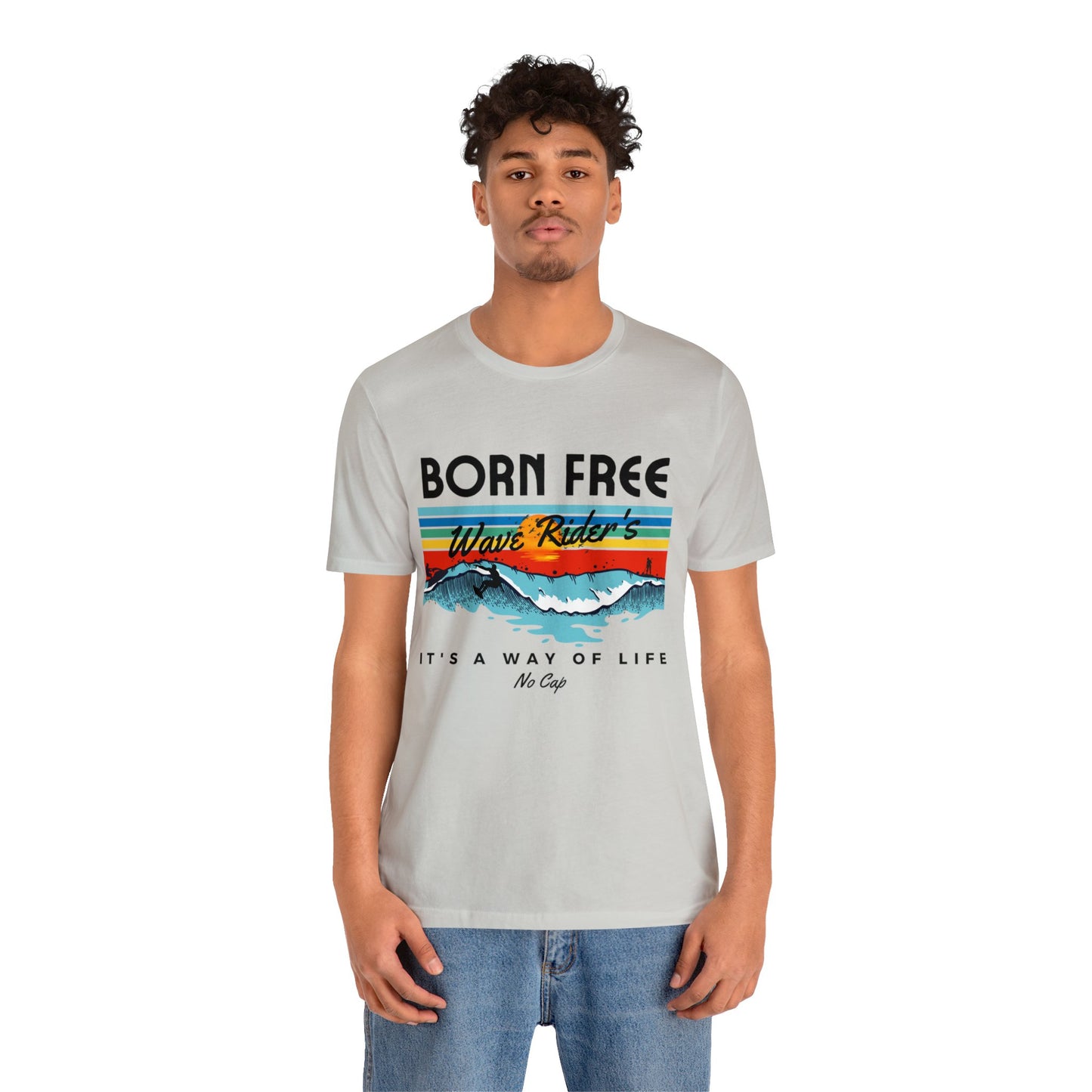 Born Free, Unisex Jersey Short Sleeve Tee