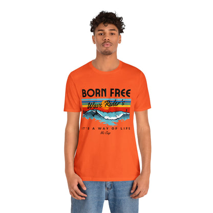 Born Free, Unisex Jersey Short Sleeve Tee