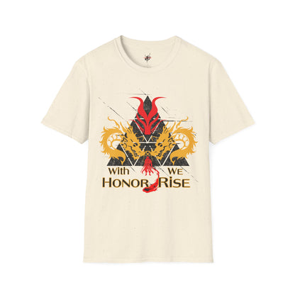 With Honor We Rise Unisex Softstyle T-Shirt