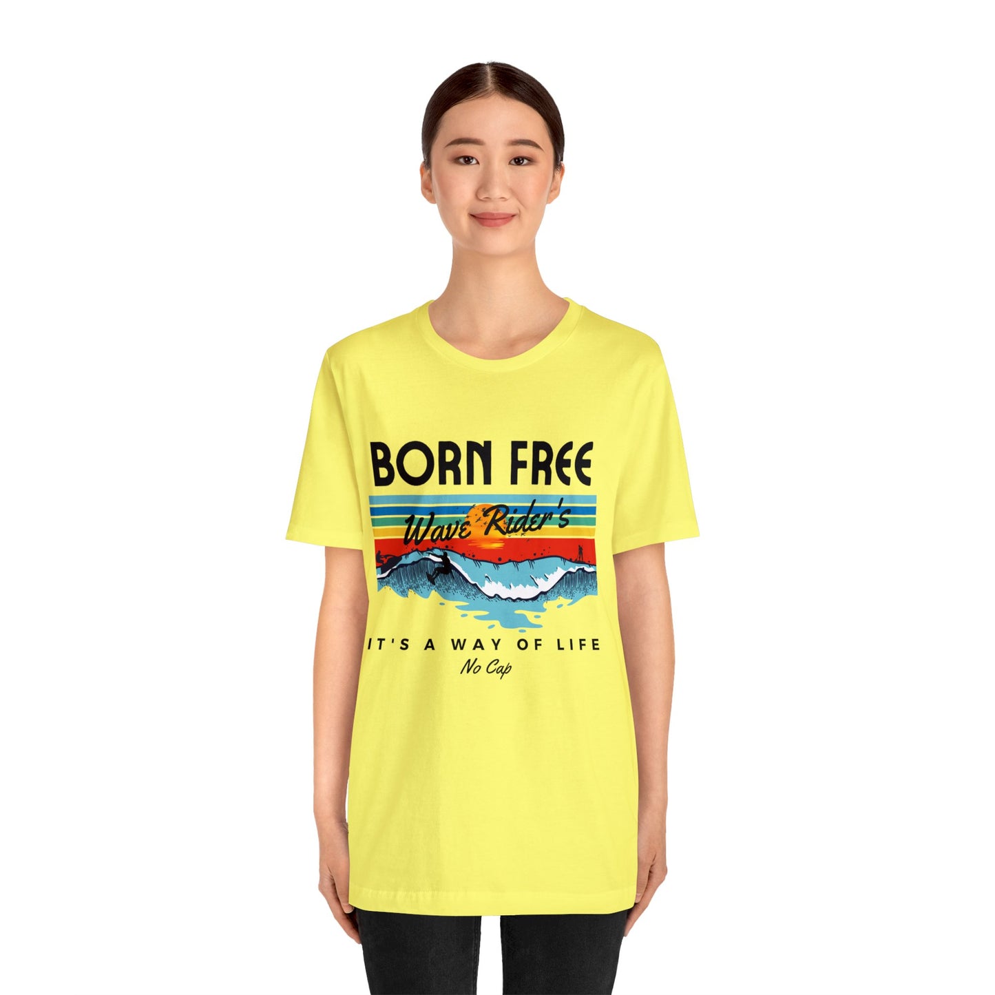 Born Free, Unisex Jersey Short Sleeve Tee