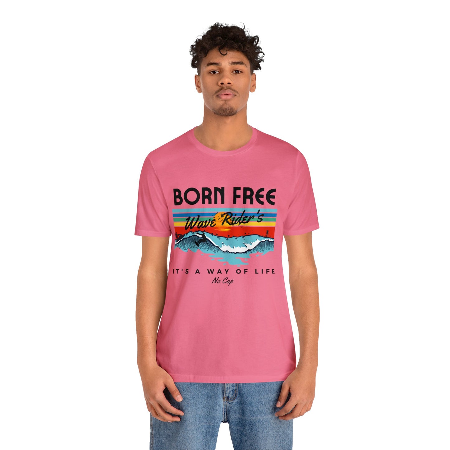 Born Free, Unisex Jersey Short Sleeve Tee