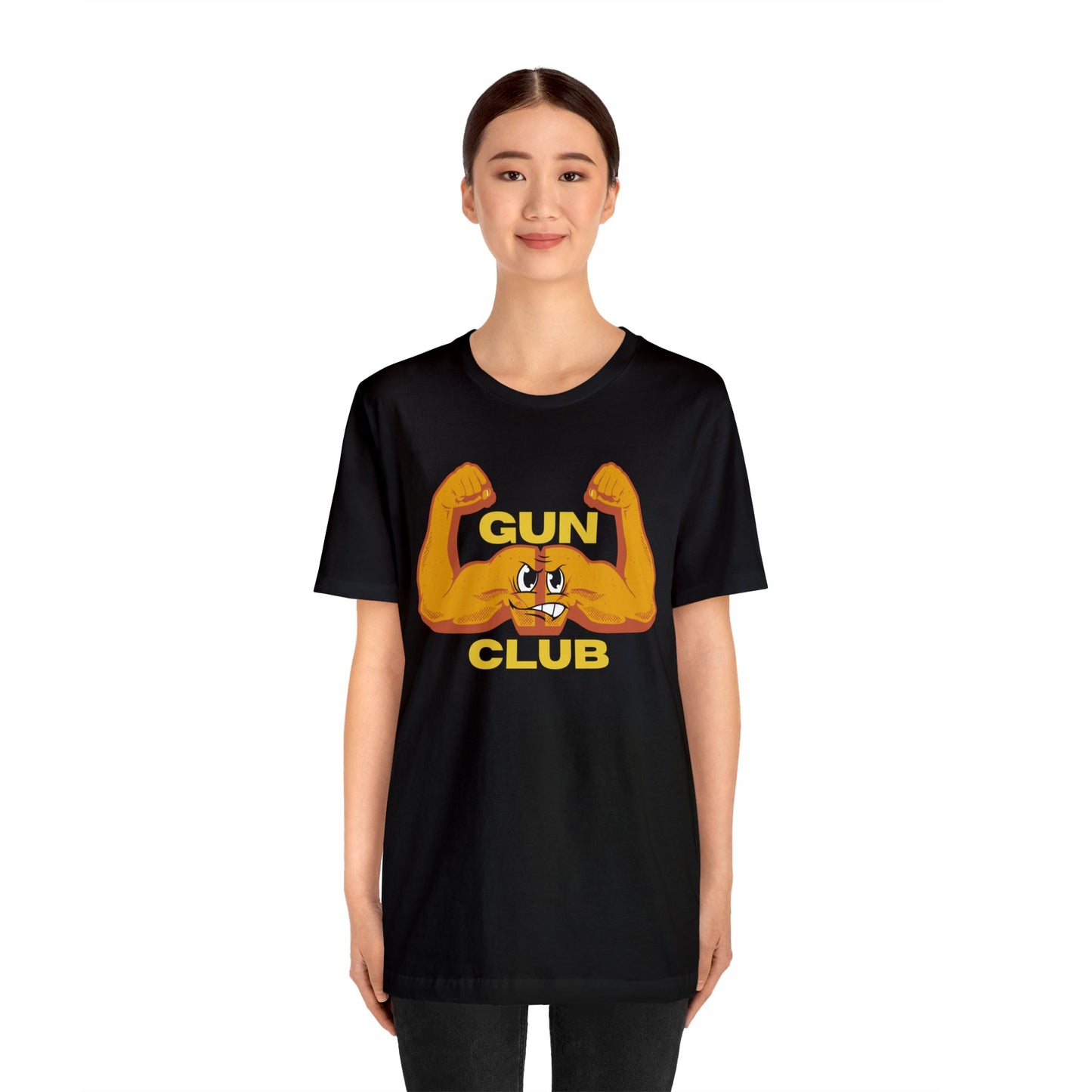 Gun Club ! Unisex Jersey Short Sleeve Tee