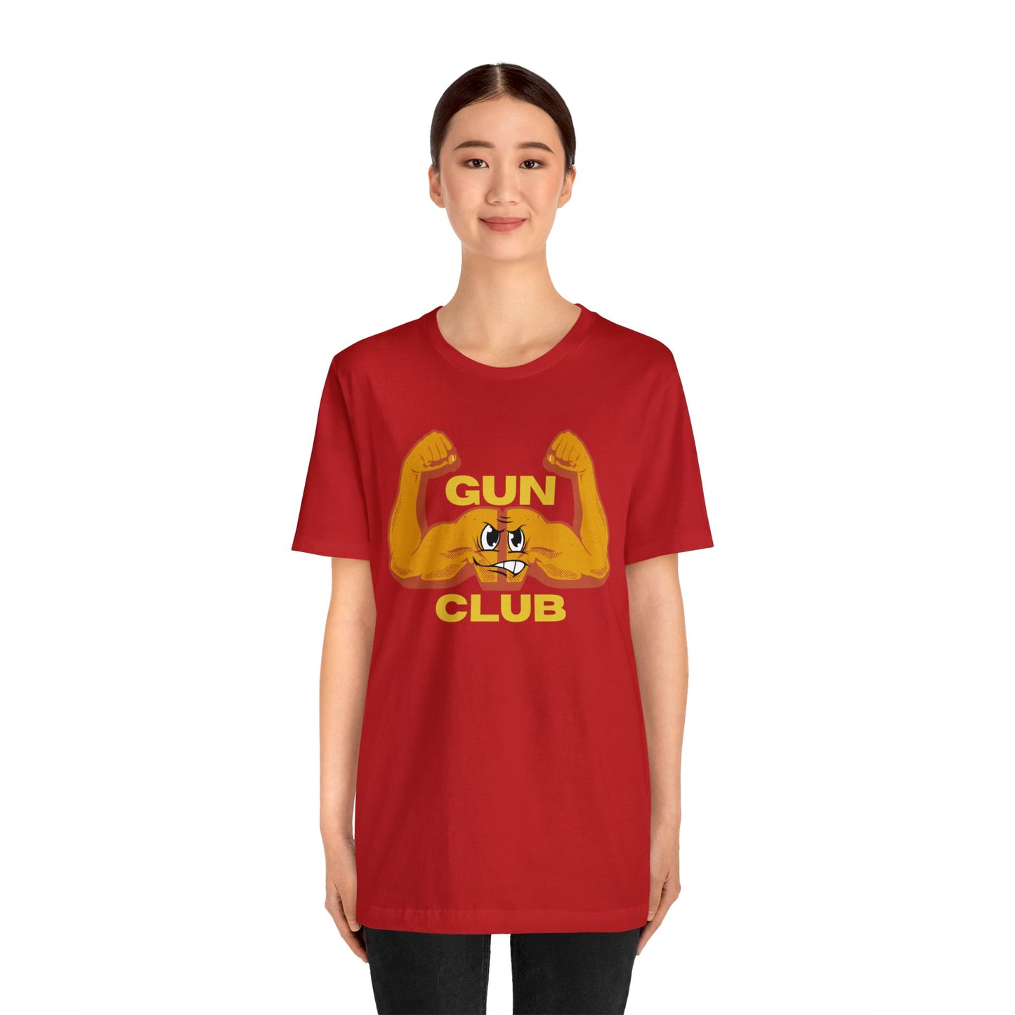 Gun Club ! Unisex Jersey Short Sleeve Tee
