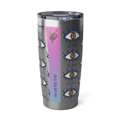 Love and Peace Vagabond 20oz Tumbler