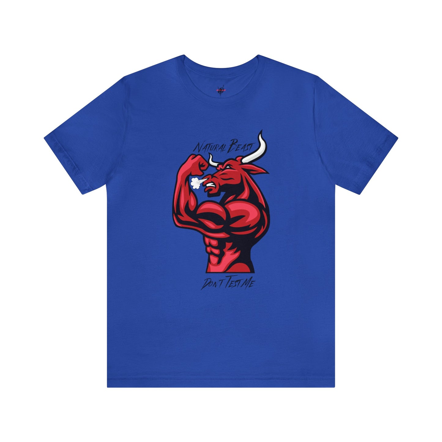 Natural Beast Bull, Unisex Jersey Short Sleeve Tee