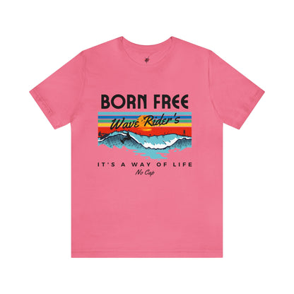 Born Free, Unisex Jersey Short Sleeve Tee