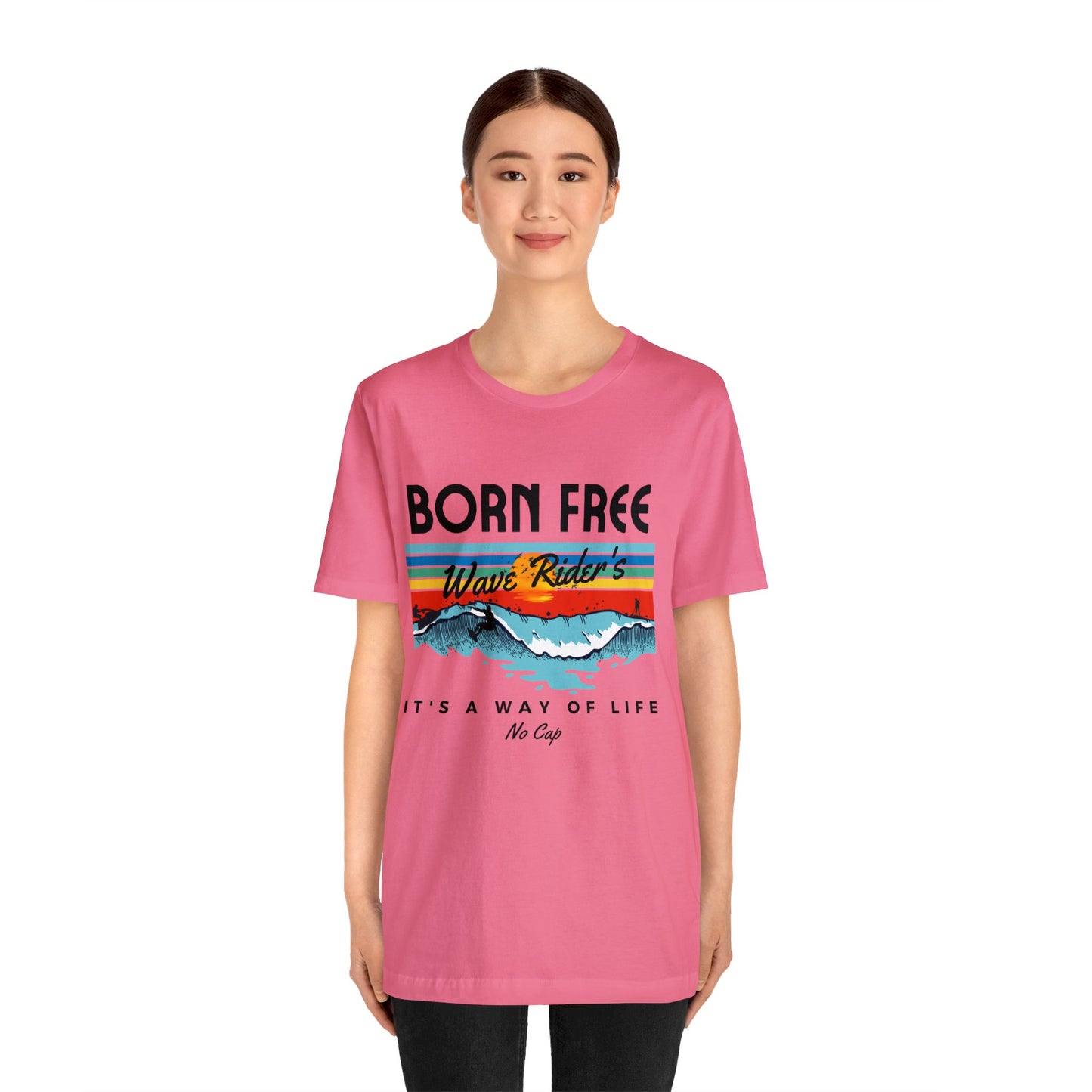 Born Free, Unisex Jersey Short Sleeve Tee