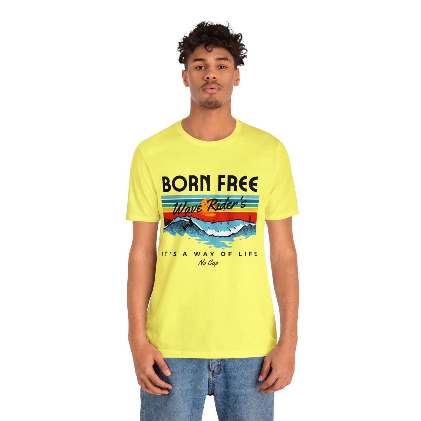 Born Free, Unisex Jersey Short Sleeve Tee