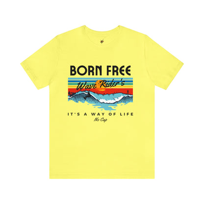 Born Free, Unisex Jersey Short Sleeve Tee